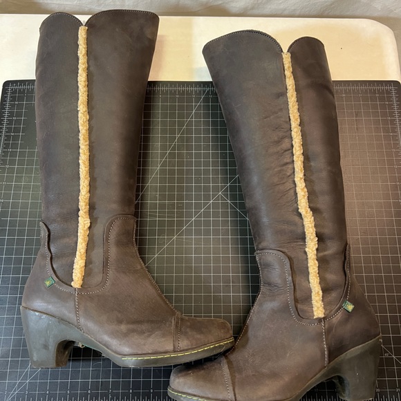 VGUC El Naturalista lined leather boots size 39 - Picture 3 of 7